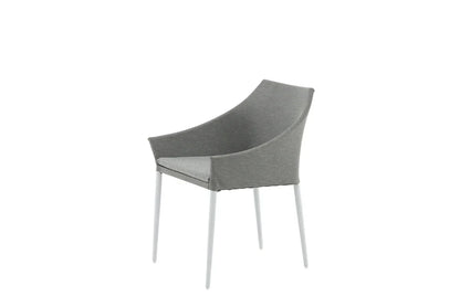 2er Set - Gartenstuhl Sophia aus Aluminium/Polyester