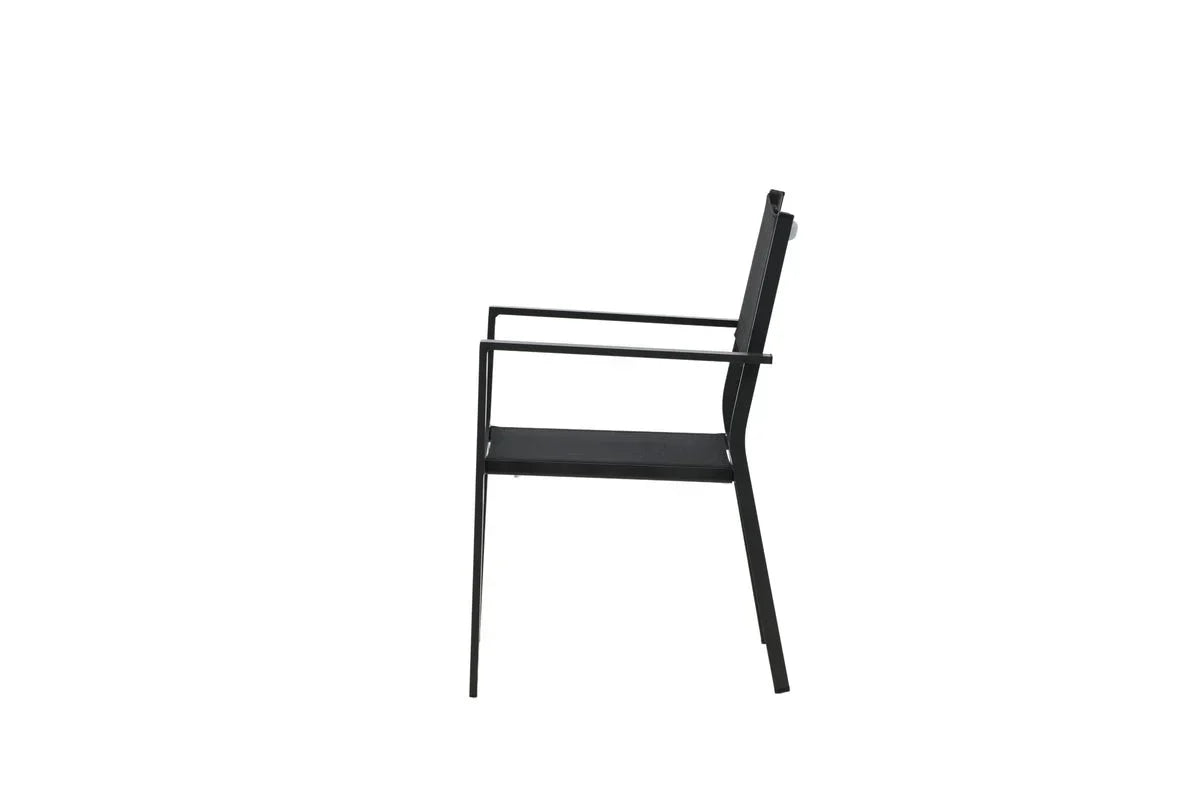 2er Set - Gartenstuhl Karibik aus Aluminium/Textilene