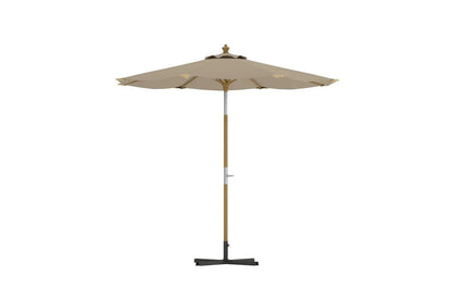 Sonnenschirm Solara – Ø270 cm in der Farbe Beige