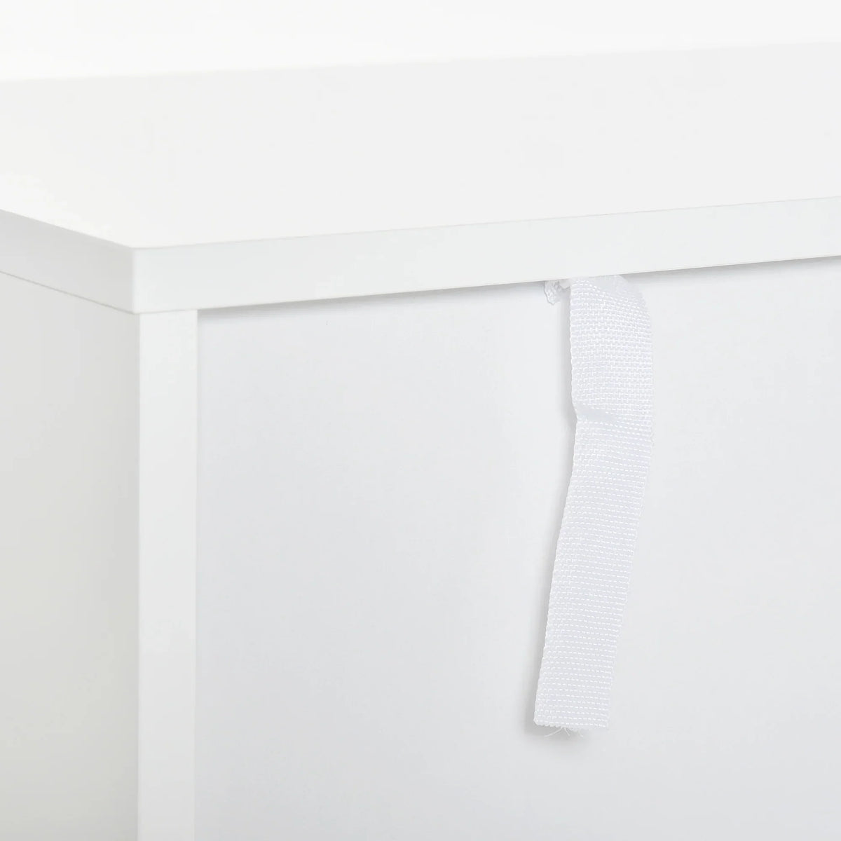 HOMCOM Flur Konsole Tisch Moderner Stil mit Schublade und Offenem Regal 80x30x80 cm Weiß und Gold