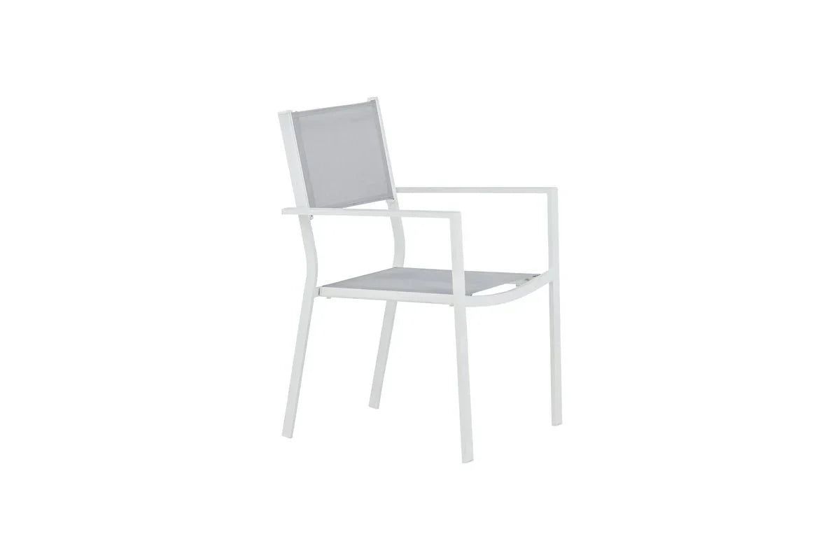2er Set - Gartenstuhl Karibik aus Aluminium/Textilene