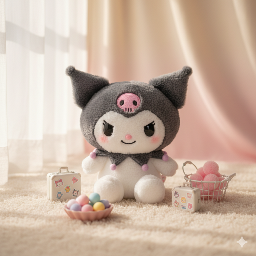 A-【Sanrio】Glücklicher Schaufel-Koffer-Set – 14"-Edition