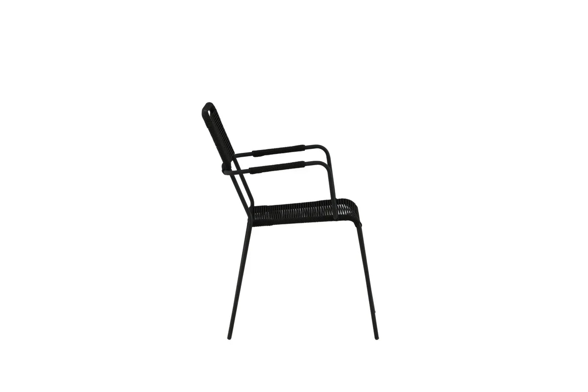 2er Set - Gartenstuhl Marla aus Metall/Polyester